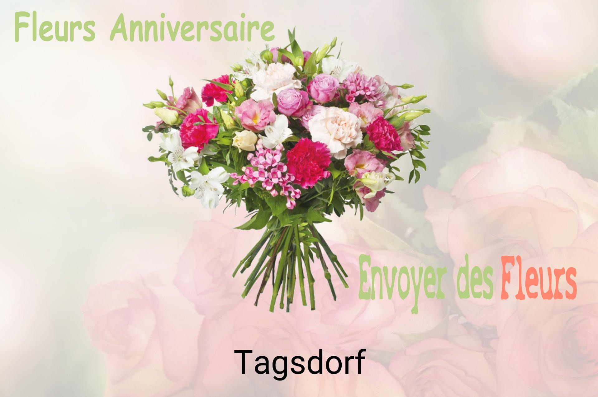Bouquet de fleurs d’anniversaire livré à Tagsdorf